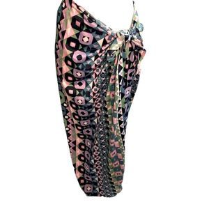 Vintage ROXANNE wrap skirt Medium